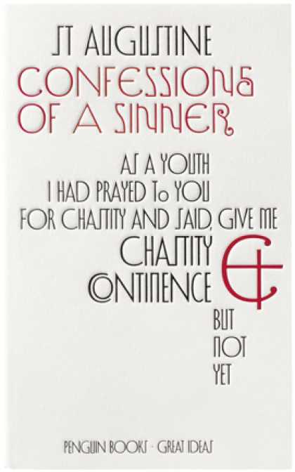 Greatest Book Covers - Confessions of A Sinner