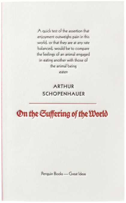 Greatest Book Covers - On the Suffering of the World