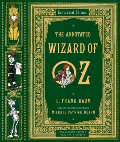 Greatest Book Covers - The Annotated Wizard of Oz