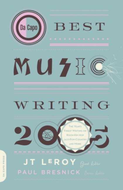 Greatest Book Covers - Da Capo Best Music Writing 2005