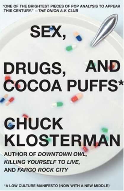 Greatest Book Covers - Sex, Drugs, and Cocoa Puffs