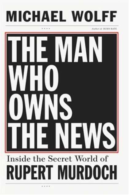 Greatest Book Covers - The Man Who Owns the News
