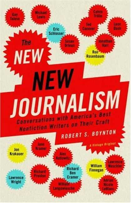 Greatest Book Covers - The New New Journalism