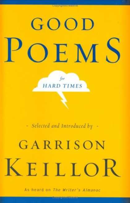 Greatest Book Covers - Good Poems for Hard Times