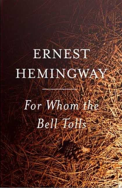 Greatest Book Covers - For Whom the Bell Tolls