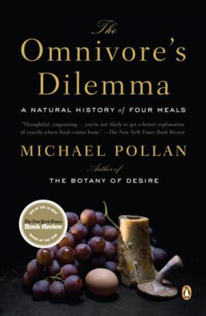 Greatest Book Covers - The Omnivore's Dilemma: A Natural History of Four Meals