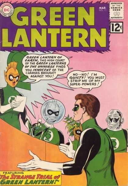 Green Lantern (1960) 1 - Dc - Dc Comics - Green Lantern - Guilty - Curt