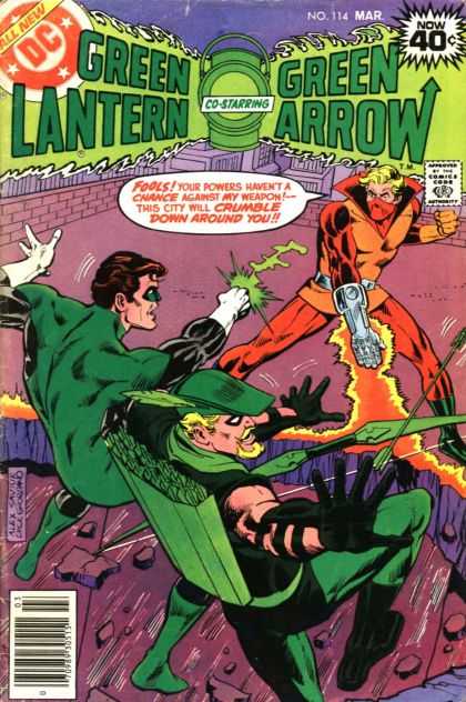 Green Lantern (1960) 114 - Dc - All New - Now 40 Cents - Mar - Now 114 - Dick Giordano