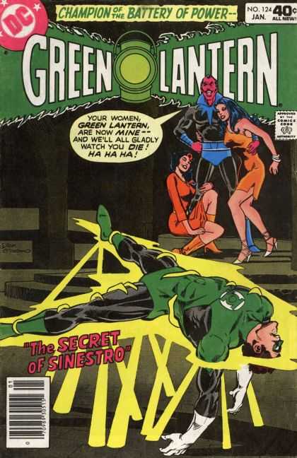 Green Lantern (1960) 124 - Lantern - Man - Woman - Lady - Guy - Dick Giordano