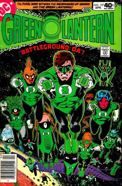 Green Lantern (1960) 127 - Superman - Mask - Army - Dress - Woman Face - Brian Bolland
