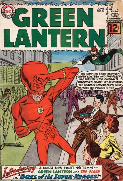 Green Lantern (1960) 13 - Skull - Head - Fly - Power - People