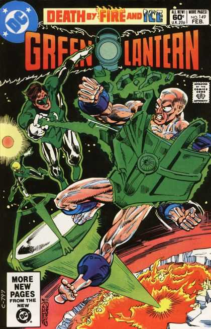 Green Lantern (1960) 149 - Death By Fire And Ice - Dc - Battle - Costume - Superhero - Dick Giordano, Joe Staton