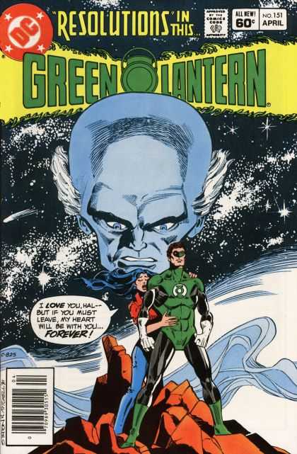 Green Lantern (1960) 151 - Green Lantern - Resolutions - I Love You Hal - Forever - Big Head - Joe Staton