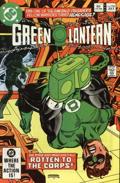 Green Lantern (1960) 154 - Power - Laser - Rotten - 60c - Ring