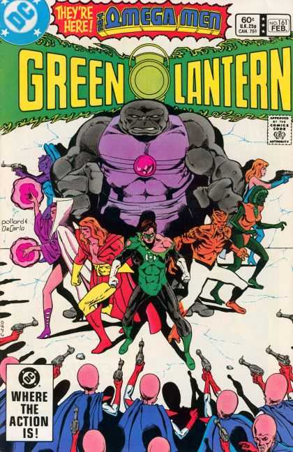 Green Lantern (1960) 161 - Dc - February - Weapon - Omega Men - Guns