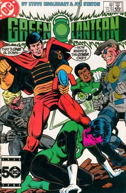 Green Lantern (1960) 189 - Dc Comics - Green Lantern - Superhero - Gl - Villian - Joe Staton