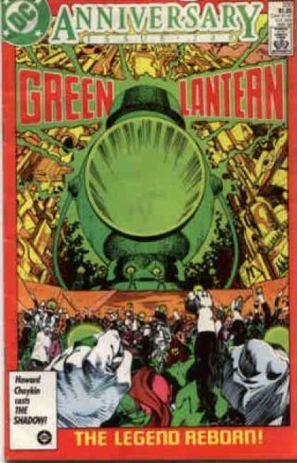 Green Lantern (1960) 200 - Anniversary - Dc - Approved By The Comics Code - Superhero - The Legend Reborn - Walter Simonson