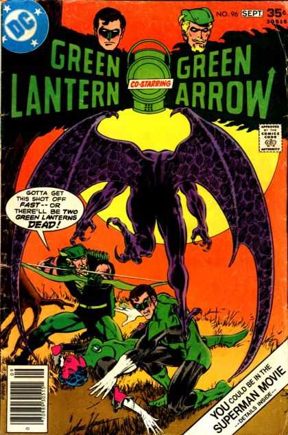 Green Lantern (1960) 96 - Demon - Green Arrow - Dc - Superman - Movie - Mike Grell