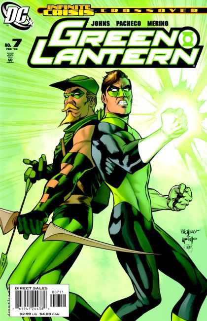 Green Lantern (2005) 7 - Infinite Crisis - Crossover - Superhero - Man - Approved By The Comics Code - Carlos Pacheco