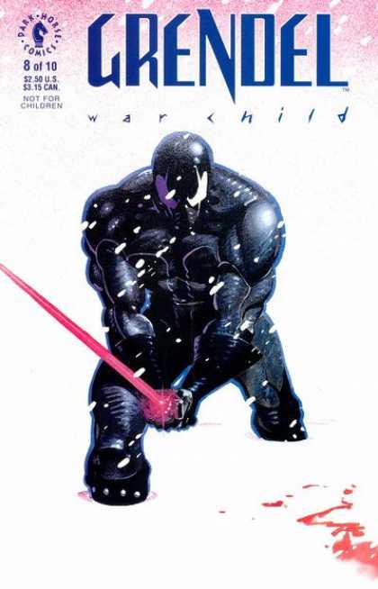 Grendel: War Child 8 - Dark Horse Comics - Sword - Not For Children - Superhero - Blood - Matt Wagner