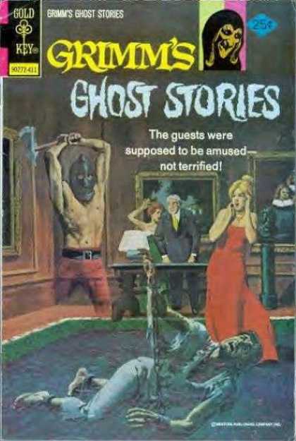 Grimm's Ghost Stories 20 - Gold Key - Man - Woman - Table - Axe
