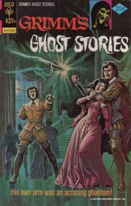 Grimm's Ghost Stories 28 - Scary Stories - Romantic Stories - Dueling Swordmen - His Own Arm Was An Accusing Phantom - Stabbing A Lady