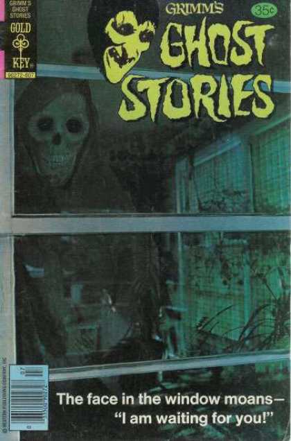 Grimm's Ghost Stories 45 - Face - Window - Skeleton - Death - Scary