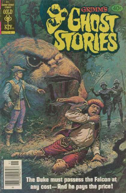 Grimm's Ghost Stories 54 - Gold Key - Tree - Cap - The Duke - The Falcon