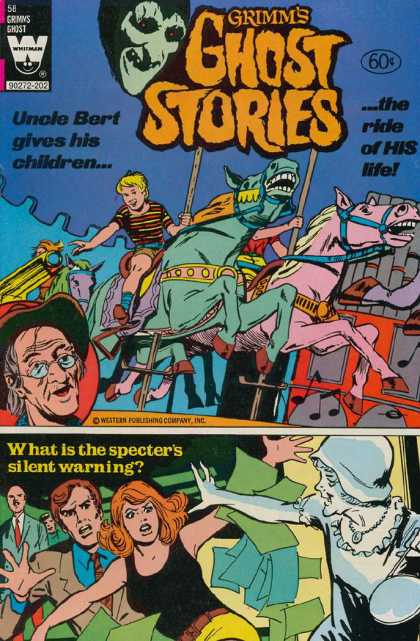 Grimm's Ghost Stories 58 - Uncle Bert - Pink Horse - Specters Silent Warning - Children - Ride Of His Life