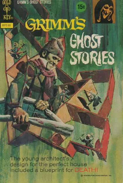 Grimm's Ghost Stories 8 - Gold Key - 15 Cents - Maze - Little Men