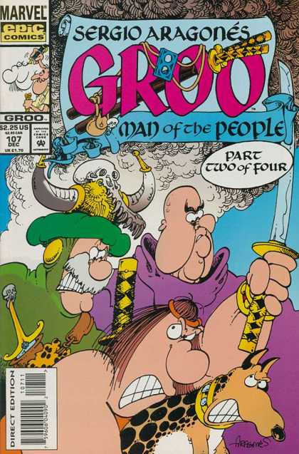 Groo the Wanderer 107 - Sergio Aragones - Man Of The People - Part Two Of Four - Marvel Epic Comics - Sword