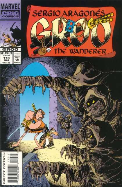 Groo the Wanderer 110 - Marvel - Aragones - Satire - Mummy - Sword