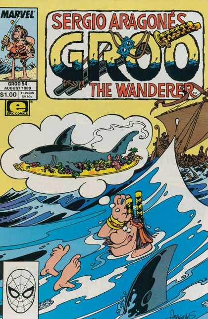Groo the Wanderer 54 - Groo - The Wander - Sergio Aragone - Funny - Marvel