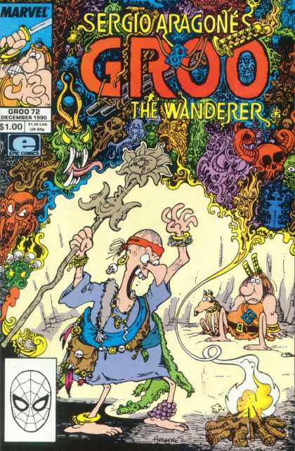 Groo the Wanderer 72 - Sergio Aragones - Marvel - Epic Comics - December - Dog