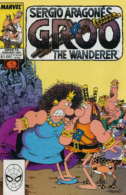 Groo the Wanderer 74 - Sergio Aragones - 100 - Marvel - Epic Comics - Samuri Sword