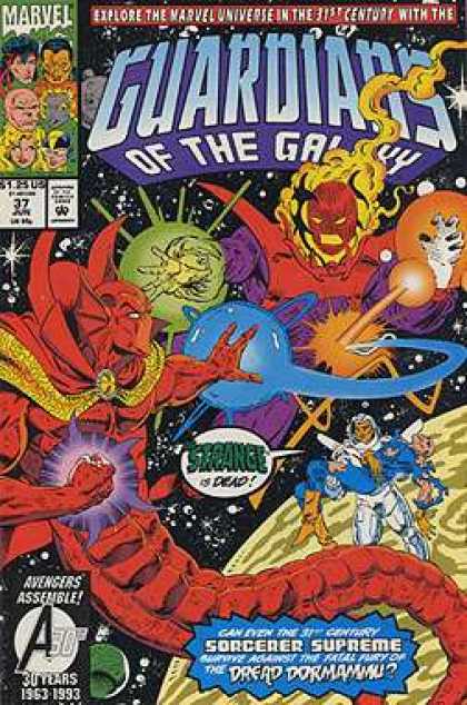 Guardians of the Galaxy 37 - Space - Planet - Dying - Villains - Marvel Universe