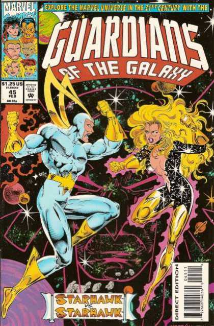 Guardians of the Galaxy 45 - Starhawk - Outer Space - 31st Century - Planets - Fighting