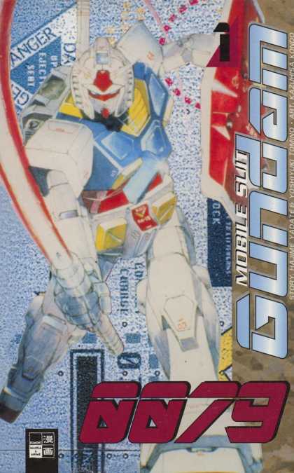 Gundam 0079 1 - Super Hero - Robot - Danger - Sword - Laser