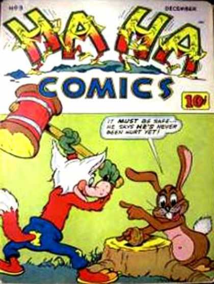 Ha Ha Comics 3 - Rabbit - Fox - 10c - December - Hammer