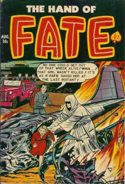 Hand of Fate 12 - August - 10 Cents - Speech Bubble - Car - Airplane