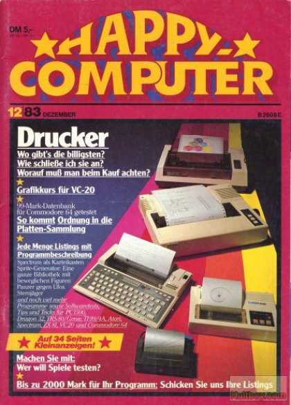Happy Computer - 12/1983
