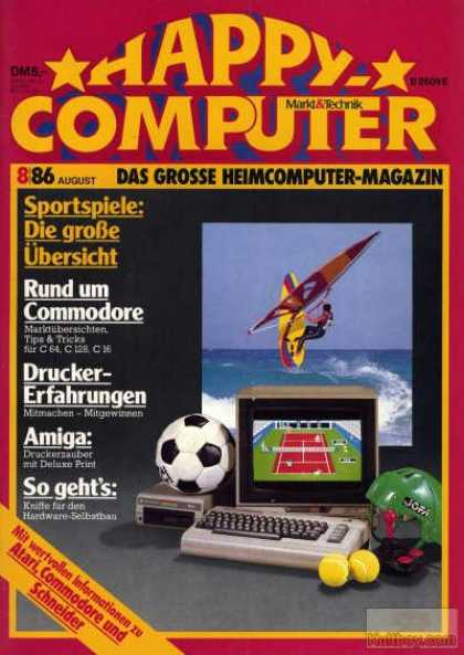 Happy Computer - 8/1986