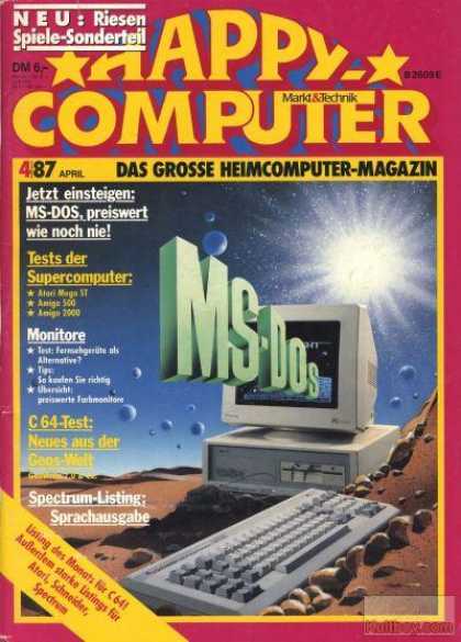 Happy Computer - 4/1987