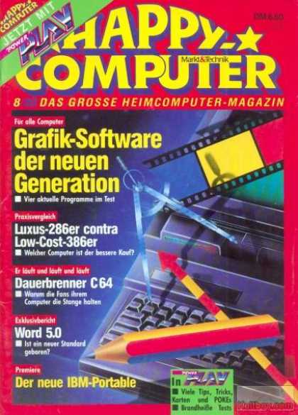 Happy Computer - 8/1989