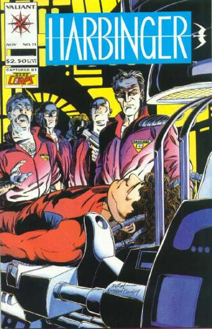 Harbinger - Valiant - Captured By - Hard Corps - 250 - Bob Layton, David Lapham Harbinger 11 - Harbinger - Valiant - Captured By - Hard Corps - 250 - Bob Layton, David Lapham