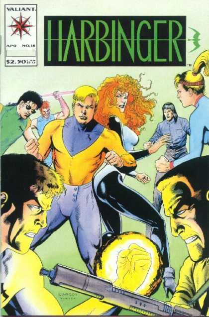 Valiant - April - Simpson - Number 16 - Harbinger - Howard Simpson Harbinger 16 - Valiant - April - Simpson - Number 16 - Harbinger - Howard Simpson