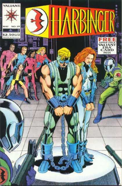 Chains - Captured - Era Card Free - No 29 - Guns - Josef Rubinstein, Sean Chen Harbinger 29 - Chains - Captured - Era Card Free - No 29 - Guns - Josef Rubinstein, Sean Chen