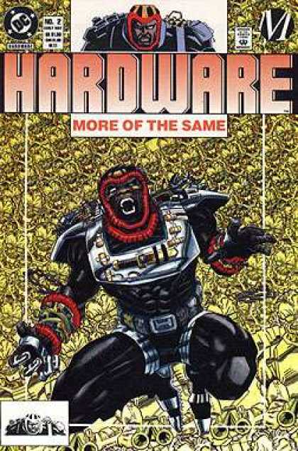 Hardware 2 - More Of The Same - Machine - Black Suit - Gold - Red Bands - Denys Cowan, Jimmy Palmiotti