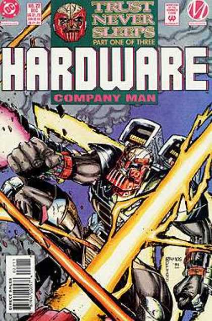 Hardware 22 - Company Man - Dollar Comics - Approved By The Comics Code Authority - Direct Sales - Humberto Ramos
