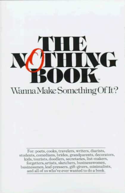 Harmony Books - The Nothing Book: Wanna Make Something of It?
